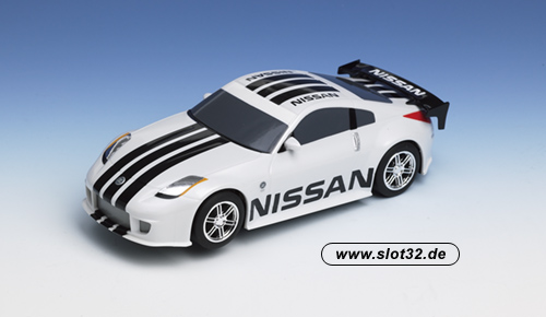 SCALEXTRIC Nissan 350Z  white 360
